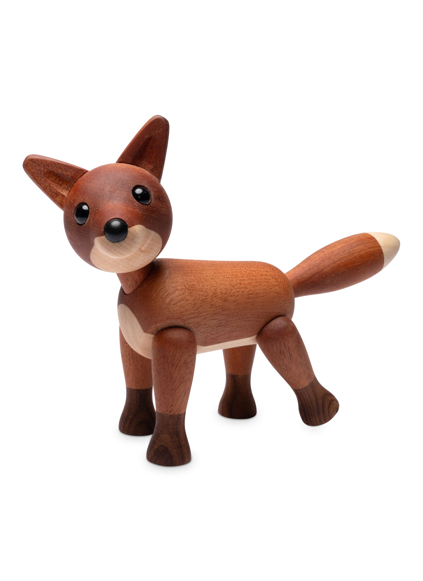 Foxy træfigur - ahorn